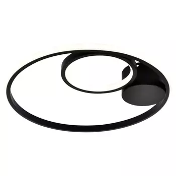 Светильник светодиодный накладной Ritter Snello 2700-6400К 60 Вт 10 кв.м черный IP20 (51655 6)