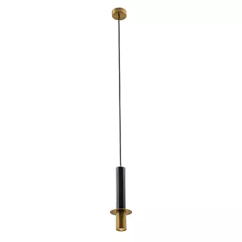Светильник светодиодный подвесной Arte Lamp Ascella 4000К 10 Вт 1 кв.м медь IP20 (A2034SP-1BK)