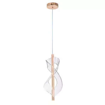 Светильник светодиодный подвесной Arte Lamp Fiorita 4000К 14 Вт 3 кв.м золото IP20 (A2093SP-1GO)