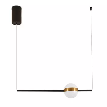 Светильник светодиодный подвесной Arte Lamp Furud 4000К 8 Вт 1 кв.м черный IP20 (A2124SP-1BK)