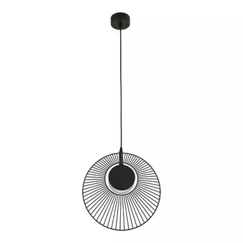 Светильник светодиодный подвесной Arte Lamp Layla 4000К 16 Вт 2 кв.м черный IP20 (A2808SP-1BK)