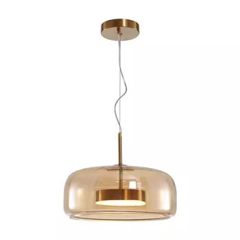 Светильник светодиодный подвесной Arte Lamp Padova 4000К 12 Вт 2 кв.м медь IP20 (A2404SP-33AM)