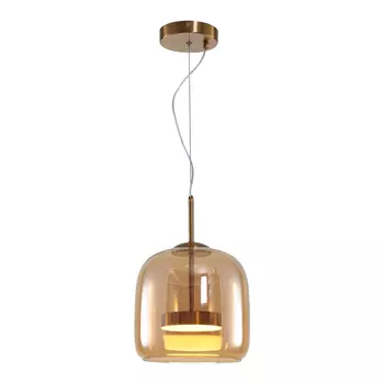 Светильник светодиодный подвесной Arte Lamp Padova 4000К 12 Вт 2 кв.м медь IP20 (A2404SP-23AM)