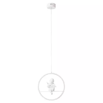 Светильник светодиодный подвесной Arte Lamp Paradise 14 Вт 4000К 2 кв.м (A6065SP-1WH)