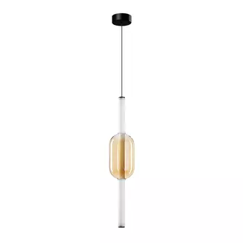 Светильник светодиодный подвесной Arte Lamp Rigla 3500К 12 Вт 2 кв.м черный IP20 (A6837SP-12AM)