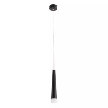 Светильник светодиодный подвесной Arte Lamp Sabik 4000К 7 Вт 1 кв.м черный IP20 (A6010SP-1BK)