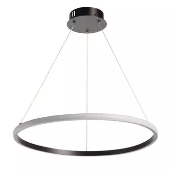 Светильник светодиодный подвесной De City Оскар 3000-6000К 50 Вт 18,6 кв.м черный IP20 (510012301)