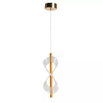 Светильник светодиодный подвесной De City Оскар 3000-6500К 24 Вт 6,7 кв.м золото IP20 (510013701)