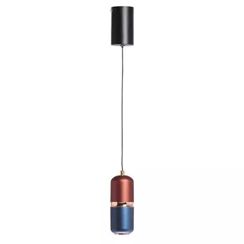 Светильник светодиодный подвесной De City Стаут 4000К 7 Вт 2,5 кв.м черный IP20 (702012801)