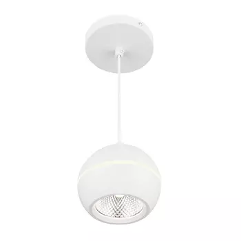Светильник светодиодный подвесной Elektrostandard DLS023 4200К 9 Вт 2 кв.м белый IP20 (a047774)