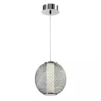 Светильник светодиодный подвесной Escada Inside 4000К 16 Вт 3 кв.м хром IP20 (10250/1LED)