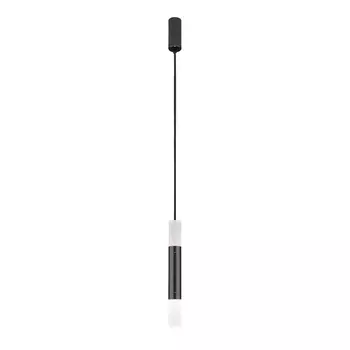 Светильник светодиодный подвесной Eurosvet Axel 4200К 7 Вт 2 кв.м черный жемчуг IP20 (a054210)