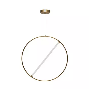 Светильник светодиодный подвесной Eurosvet Element 3300-6500К 10 Вт 2 кв.м бронза IP20 (a061418)