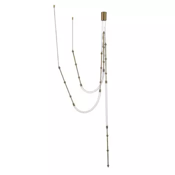 Светильник светодиодный подвесной Indigo 14010-3P 6500К 75 Вт 7 кв.м бронза IP20 (V000064L)