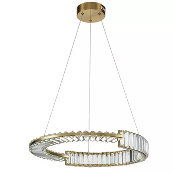 Светильник светодиодный подвесной Indigo Frizzante 4000К 36 Вт 13 кв.м бронза IP20 (V000041L)