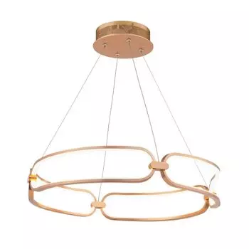 Светильник светодиодный подвесной Maytoni Chain 3000К 50 Вт 6 кв.м золото IP20 (MOD017PL-L50MG)