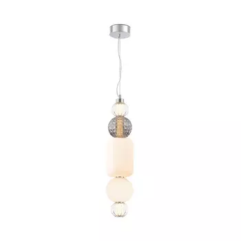 Светильник светодиодный подвесной Maytoni Collar 3000К 35 Вт 15 кв.м хром IP20 (P069PL-L35CH3K)