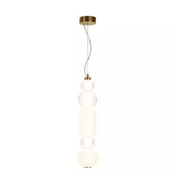 Светильник светодиодный подвесной Maytoni Collar 3000К 35 Вт 15 кв.м золото IP20 (P069PL-L35G3K)