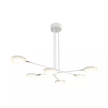 Светильник светодиодный подвесной Maytoni Fad 3000К 17 Вт 15 кв.м белый IP20 (MOD070PL-L36W3K)