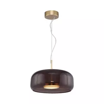 Светильник светодиодный подвесной Maytoni Madmen 3000К 6 Вт 3 кв.м бронза IP20 (MOD127PL-L6BR)