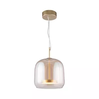 Светильник светодиодный подвесной Maytoni Madmen 3000К 6 Вт 3 кв.м бронза IP20 (MOD128PL-L6AM)