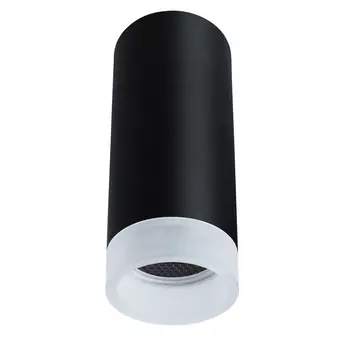 Светильник потолочный Arte Lamp Ogma GU10 15 Вт 1 кв.м черный IP20 (A5556PL-1BK)