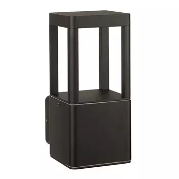 Светильник светодиодный садово-парковый настенный Arte Lamp Pherkad черный 4000К 9 Вт IP65 (A2726AL-1BK)