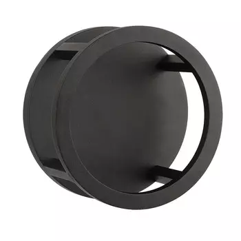 Светильник светодиодный садово-парковый настенный Arte Lamp Hassaleh черный 4000К 9 Вт IP65 (A3370AL-1BK)