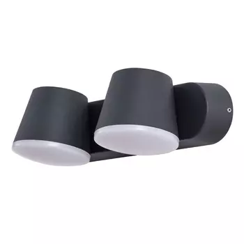 Светильник светодиодный садово-парковый настенный Arte Lamp Chico 4000К 12 Вт IP54 (A2212AL-2BK)