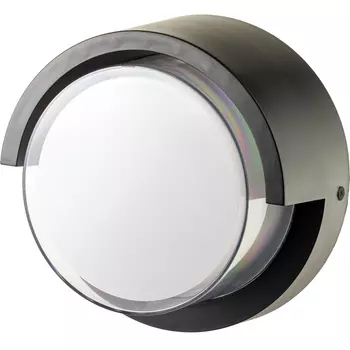 Светильник светодиодный садово-парковый настенный Dwi Nuovo черный 3000К 6 Вт IP54 (24784 9)