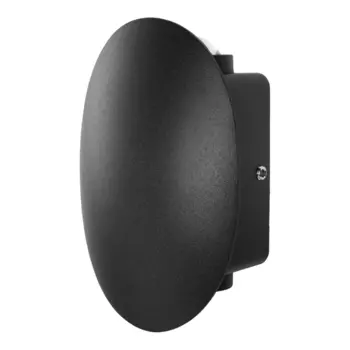 Светильник светодиодный садово-парковый настенный Dwi Nuovo LED черный 100 мм 3000К 2 Вт IP54 (24359 5)