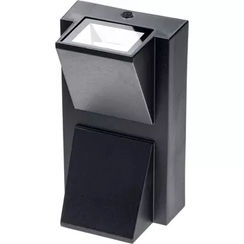 Светильник светодиодный садово-парковый настенный Dwi Nuovo черный 3000К 2 Вт IP54 (24776 4)