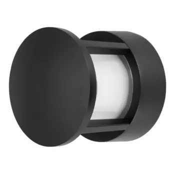 Светильник светодиодный садово-парковый настенный Dwi Nuovo черный 3000К 5 Вт IP54 (24377 9)