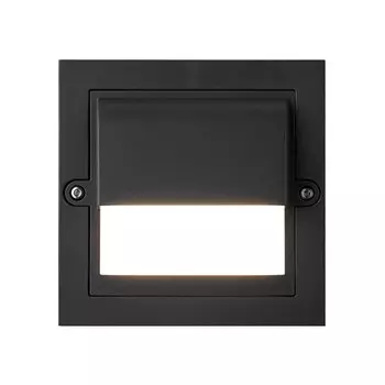 Светильник светодиодный садово-парковый настенный Escada Escada черный 3000К 6 Вт IP44 (30001W/02LED)