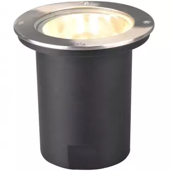 Светильник тротуарный встраиваемый Arte Lamp Piazza матовое серебро E27 75 Вт IP65 (A6013IN-1SS)