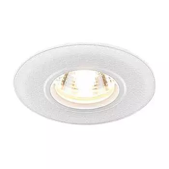 Светильник встраиваемый G5.3 белый 35 Вт IP24 Elektrostandard Pile (a034344)