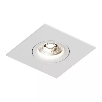 Светильник встраиваемый GU10 белый 50 Вт IP20 Denkirs DK2037 (DK2038-WH)