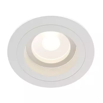 Светильник встраиваемый GU10 белый 50 Вт IP20 Maytoni Atom ДВО (DL025-2-01W)