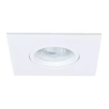 Светильник встраиваемый GU10 поворотный белый 35 Вт IP20 Arte Lamp Giro (A2866PL-1WH)