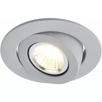 Светильник встраиваемый GU10 поворотный серый 50 Вт IP20 Arte Lamp Accento (A4009PL-1GY)