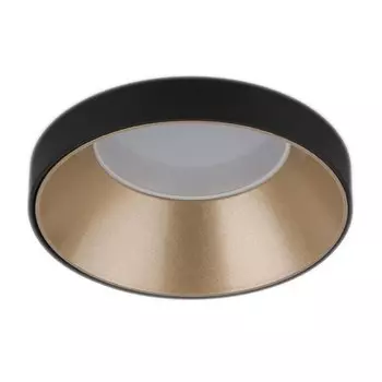 Светильник встраиваемый GU10 золото/черный 50 Вт IP20 Elektrostandard Discus (a053341)