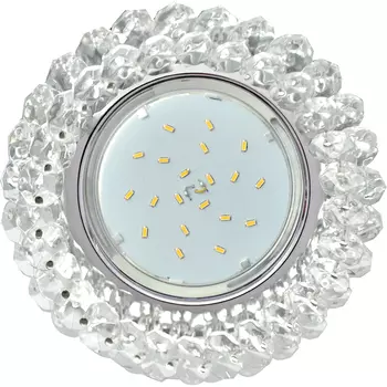 Светильник встраиваемый GX53 хром 10 Вт IP20 Ecola H4 5341 (FW53RYECB)