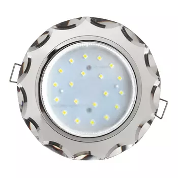 Светильник встраиваемый GX53 хром 10 Вт IP20 Ecola H4 5313 (FM53RCECH)