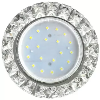 Светильник встраиваемый GX53 хром 10 Вт IP20 Ecola H4 5361 (FK53RGECB)