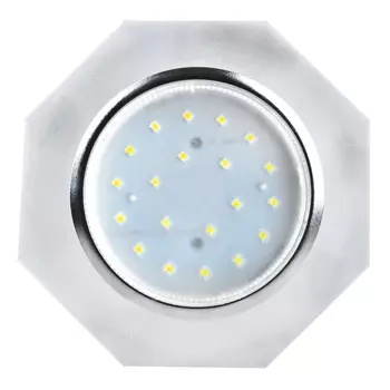 Светильник встраиваемый GX53 хром 10 Вт IP20 Ecola H4 5312 (FL538AECH)