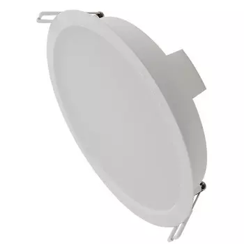 Светильник встраиваемый светодиодный белый 12 Вт 6500К IP44 Ledvance Eco class (4099854251238)