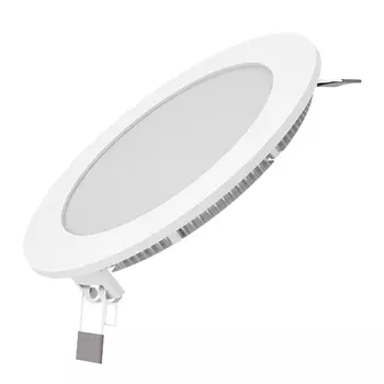 Светильник встраиваемый светодиодный белый 9 Вт 3000 К IP20 Gauss Slim ДВО (939111109)