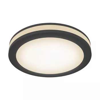 Светильник встраиваемый светодиодный черный 12 Вт 4000К IP20 Maytoni Phanton ДВО (DL303-L12B4K)