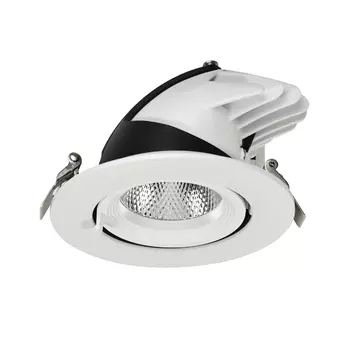 Светильник встраиваемый светодиодный поворотный белый 9 Вт 4200К IP20 Ritter Artin (59994 4)