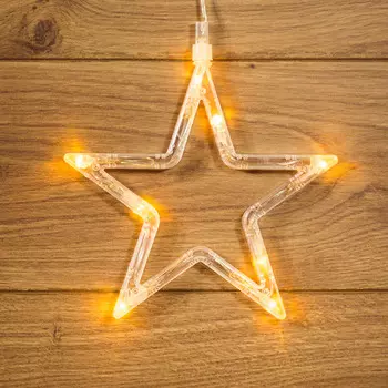 Светодиодная фигура Neon-Night Звездочка теплый белый (501-011)